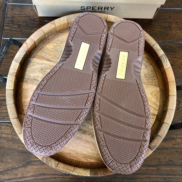 Sperry Dark Tan Men’s Shoes - New! - Picture 5 of 6